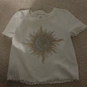 american eagle baby tee